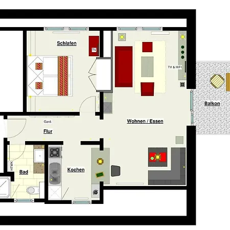 아파트 Geele Hus 1 부숨
